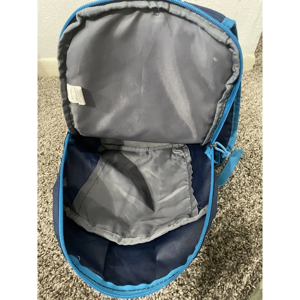 Ozark Trail 10 Liter Day Pack Blue Navy Grey Hiking Backpack TB2791-10L